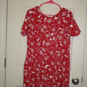 Land's End pullover dress, size Med. (10-12),
